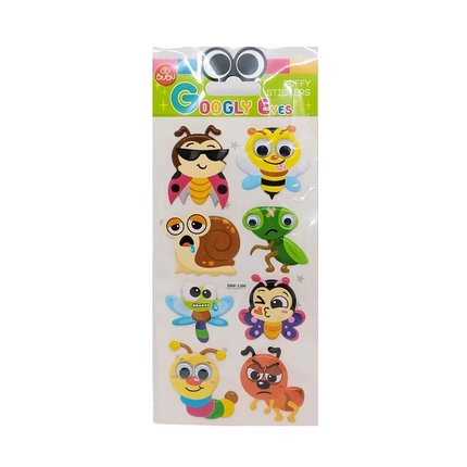 Bu-Bu Puffy Stickers Böcekler