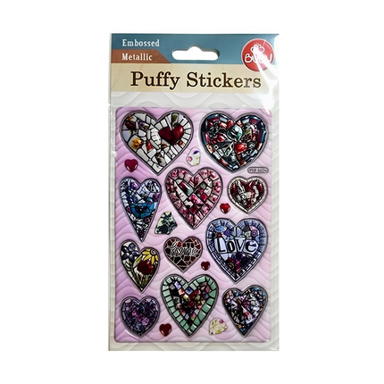 Bu-Bu Puffy Stickers Kalpler