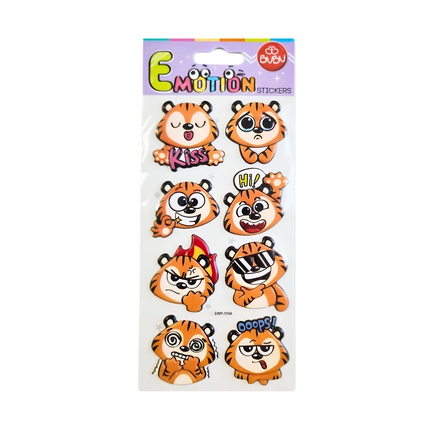 Bu-Bu Puffy Stickers Kaplan