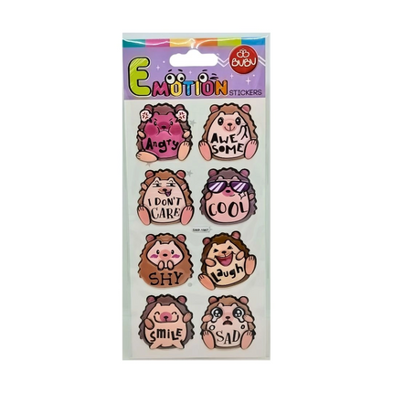 Bu-Bu Puffy Stickers Kirpi
