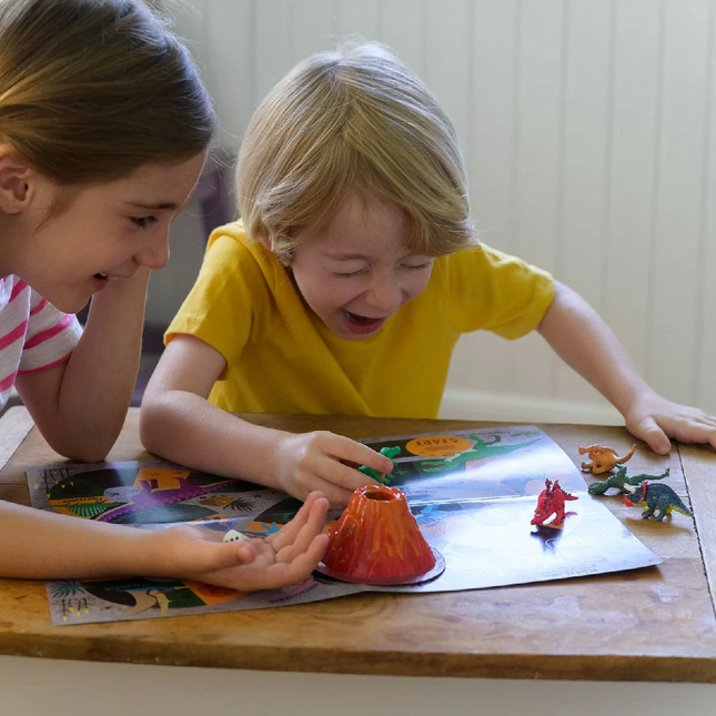 4M Dinosaur World Coloring and Play Set