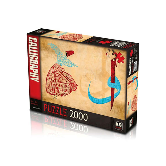 KS Vav-Elif-Whirling Dervish 2000 Piece Puzzle