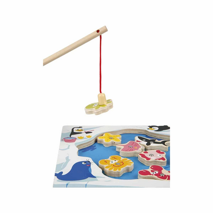 Woody Wooden Magnetic Fishing Game