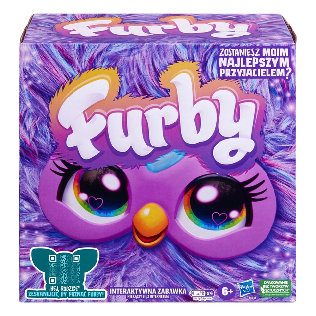 Furby Purple Interactive Plush F6743