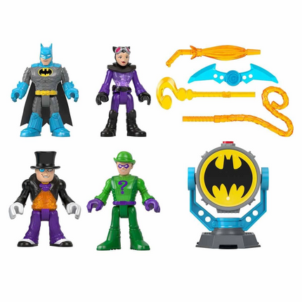 Imaginext DC Super Friends Bat-Tech Bat-Signal Figure Set