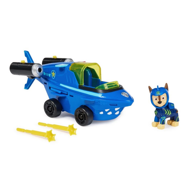 Paw Patrol Aqua Pups Themed Vehicles