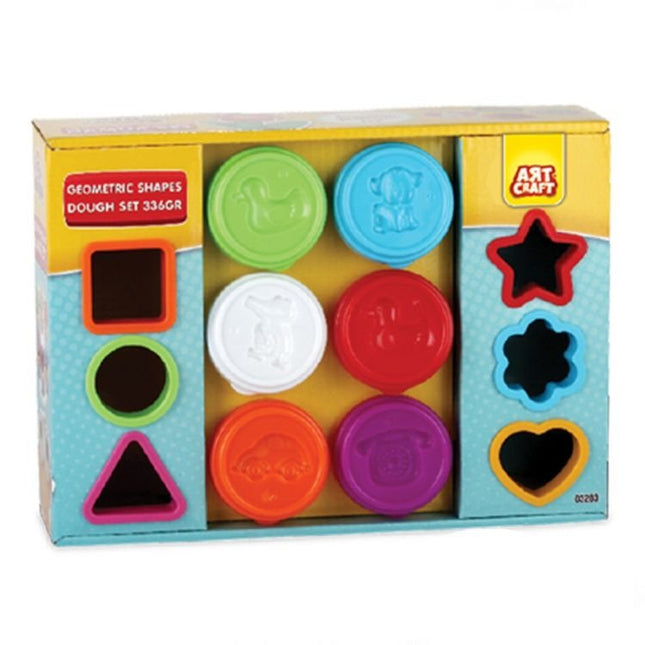 Dede Art Craft Geometric Shapes Dough Set 336 Gr