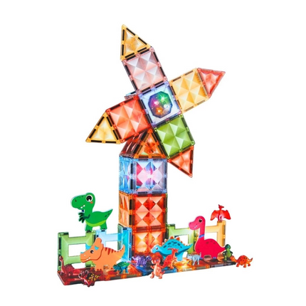 Magnetic Tiles Light Version 82 Pieces