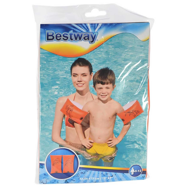 Bestway Orange Printed Armband 33 x 17 cm 12409
