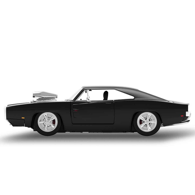 1:16 1970 Dodge Charger R/T Remote Control Car with Sound and Lights