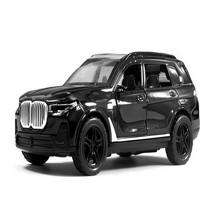 Metal BMW X7 Car in Transparent Box