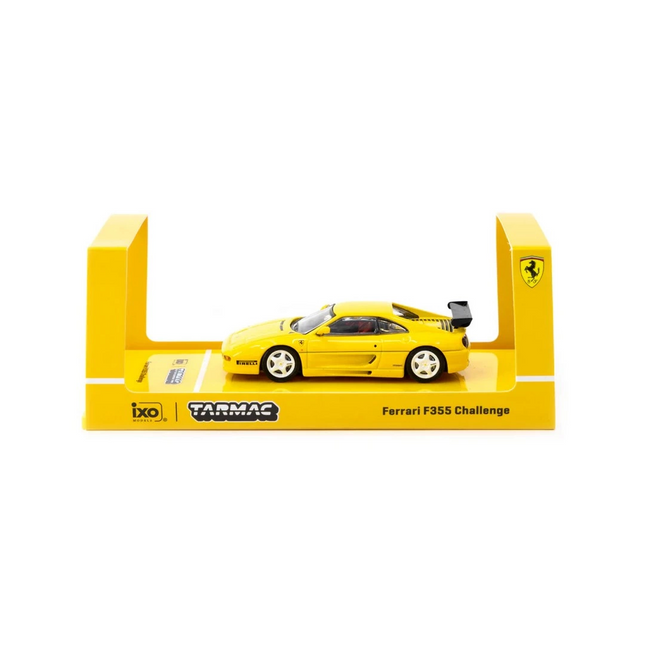 Tarmac Works X iXO Models 1/64 Ferrari F355 Challenge Yellow