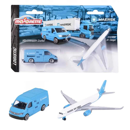 Majorette Maersk Themed Logistics Transport Vehicle