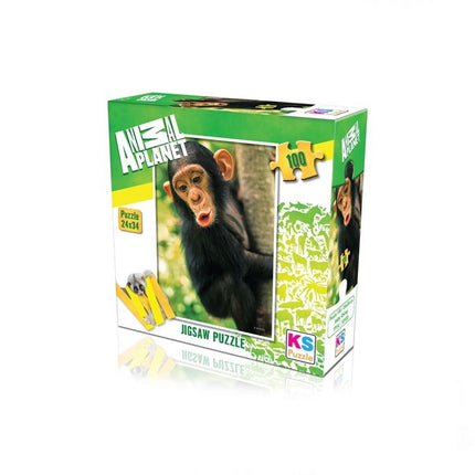 Chimpanzee Puzzle 100 Pieces