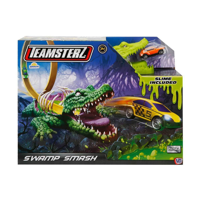 Teamsterz Crocodile Attack Slime Track Set