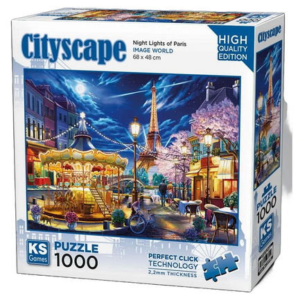 KS Games Night Lights Of Paris Puzzle 1000 Pieces 20795