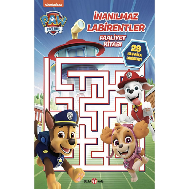 Paw Patrol Amazing Mazes Activity Book 38079BT