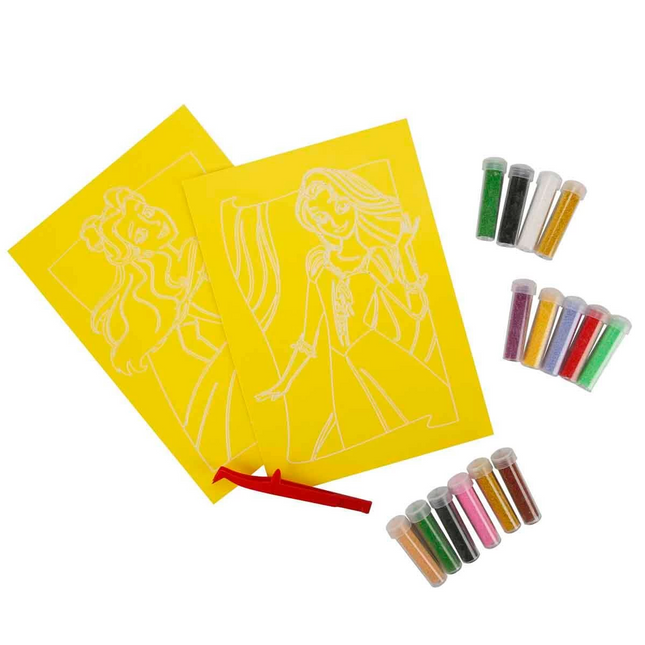 2-in-1 Disney Princess Sand Painting Set