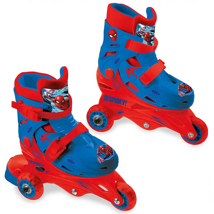 Spiderman Inline 3 Wheel Skates