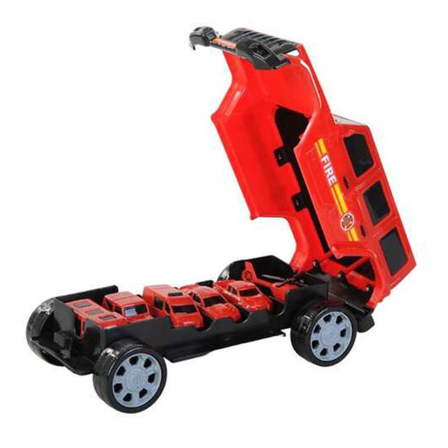 Boxed Fire Truck Jeep Play Set