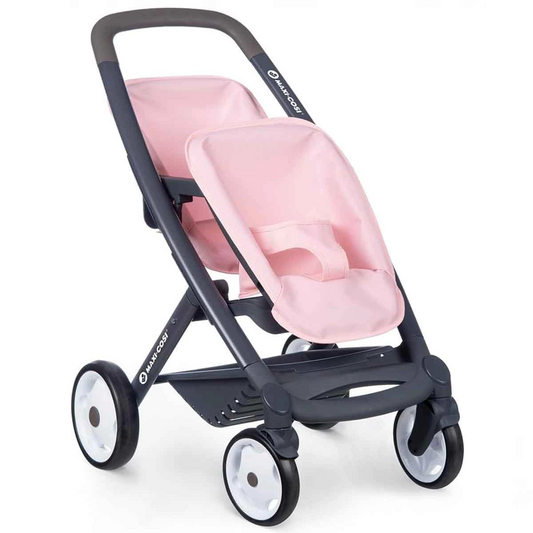 Smoby Maxi-Cosi Twin Toy Stroller Pink