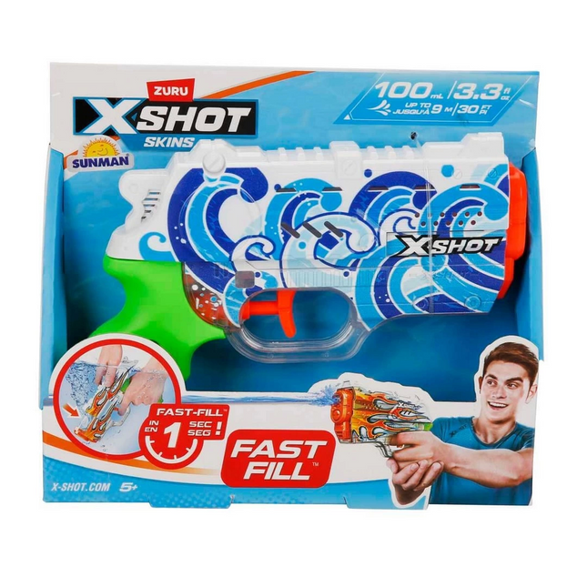 X-Shot Skins Nano Fast Fill Water Gun 19 cm