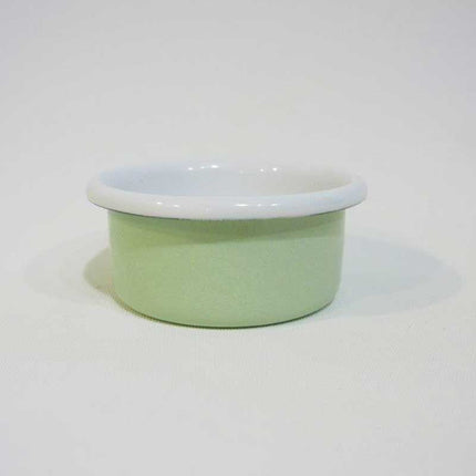 Enamel Jam and Sauce Bowl Nile Green