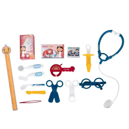 Junior Doctor. Big Doctor Play Set 14 Pieces