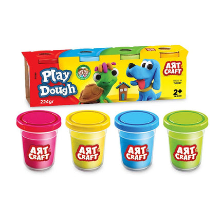 Dede Art Craft 4-Piece Play Dough 224 gr
