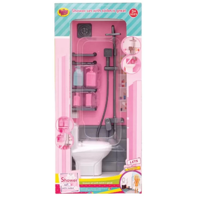 Bathroom Set with Toilet in a Box