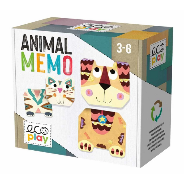 Headu Ecoplay Animals Memory Game MU26142