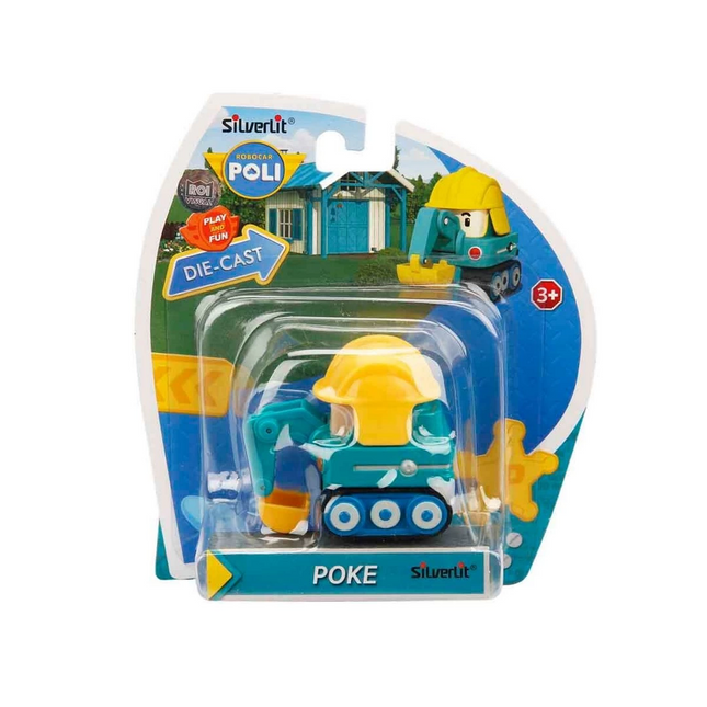 Robocar Poli Metal Vehicle Character Figure Poke