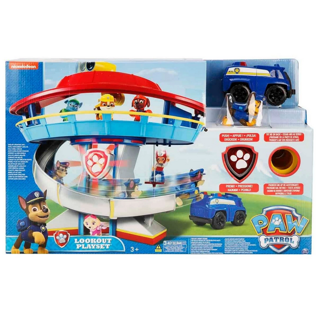 Paw Patrol Watchtower Playset with Sound and Lights