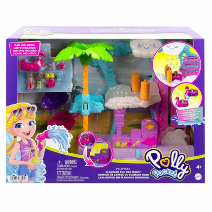 Polly Pocket Flamingo Car Water Fun HHJ05