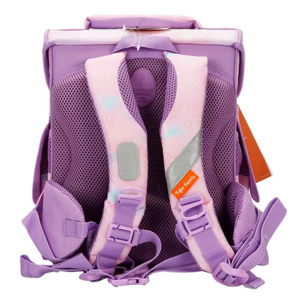Unicorn Patterned Pink Purple School Bag