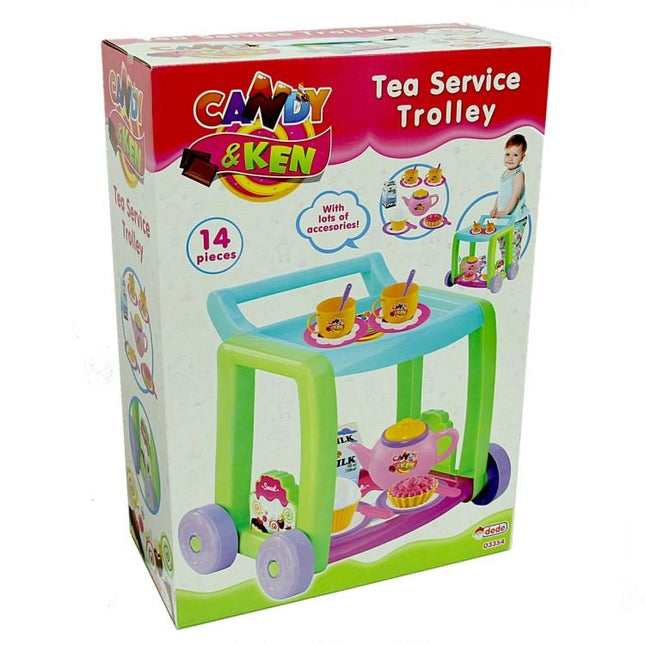 Dede Candy Ken Tea Service Cart