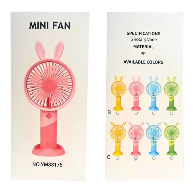 Boxed Battery Fan