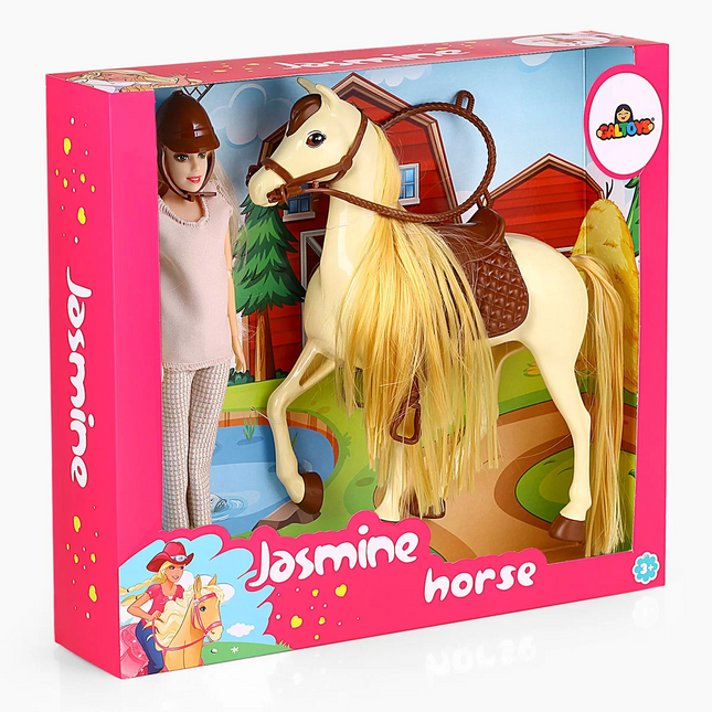 Jasmine Horse Baby Beige-Brown