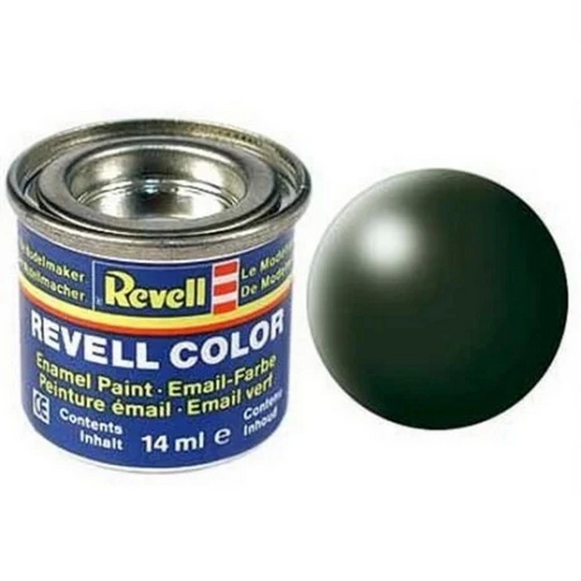 Email Color Dark Green - Silk - Paint 14 ml