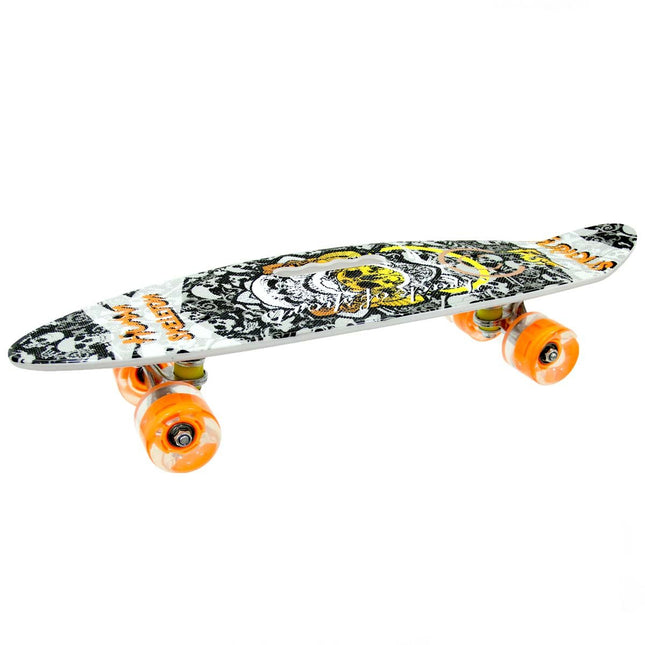 Patterned Medium Lighted Skateboard 60 cm