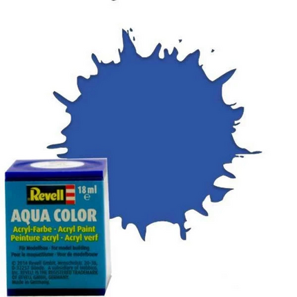 Aqua Color Blue - Matte Paint - 18 ml