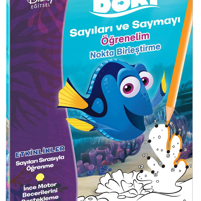 Disney Educational Dori Let's Learn ABC Connect the Dots
