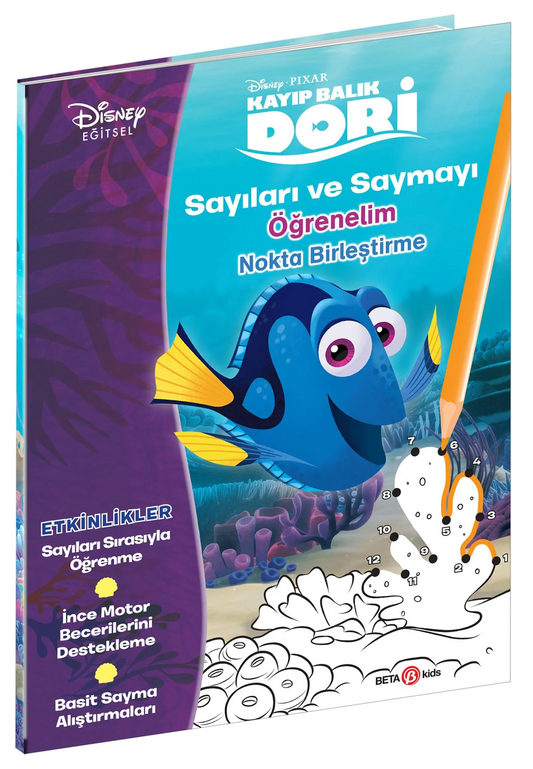 Disney Educational Dori Let's Learn ABC Connect the Dots