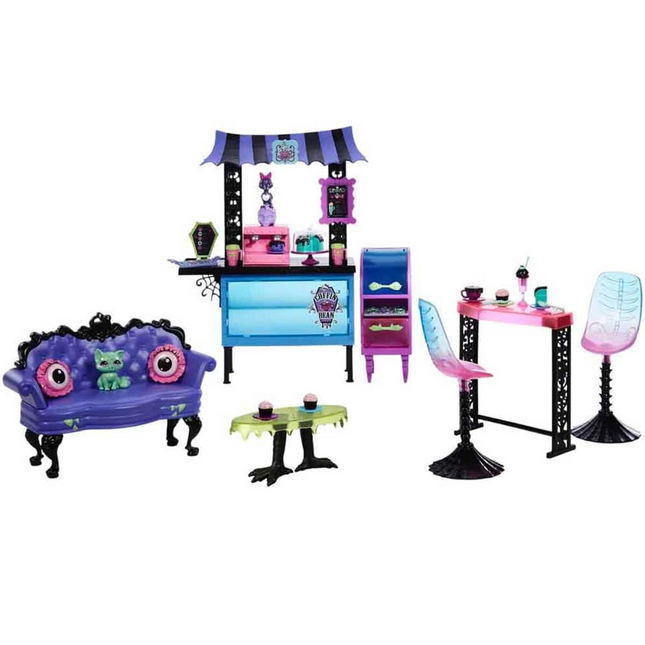 Monster High Coffin Bean Restaurant Play Set HHK65