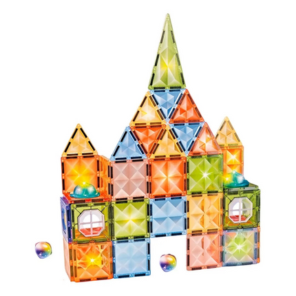 Magnetic Tiles Light Version 73 Pieces