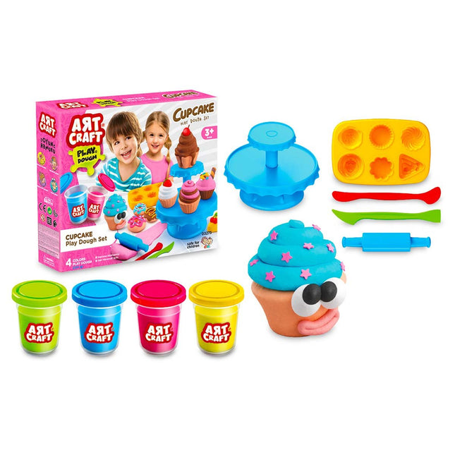 Dede Art Craft Cupcake Play Dough Set