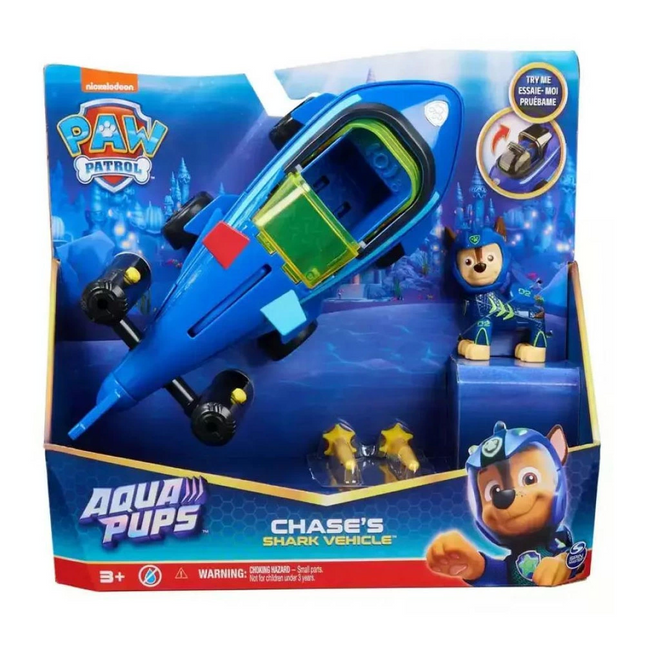 Paw Patrol Aqua Pups Themed Vehicles