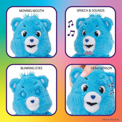 Care Bears Grumpy Elektronik Kukla 25 cm