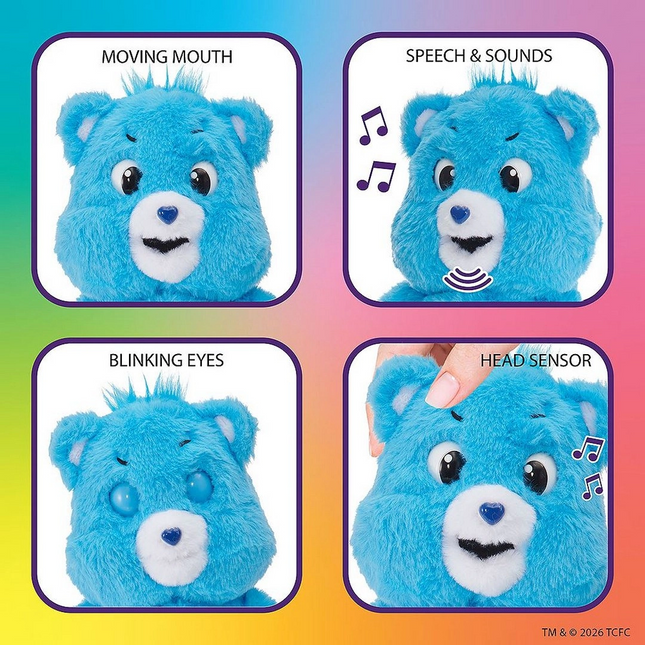 Care Bears Grumpy Elektronik Kukla 25 cm