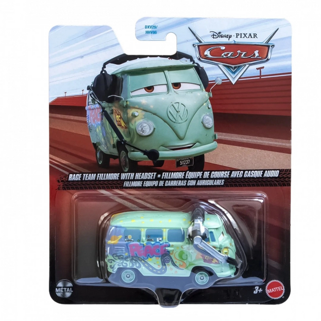 Cars Rage Team Fillmore with Headset